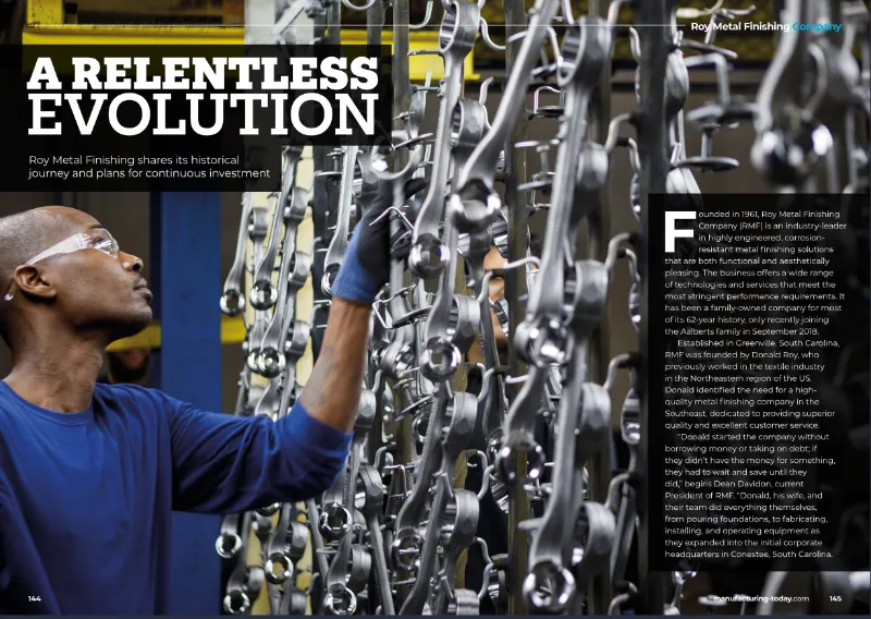 Modern Manufacturing Magazine Feature